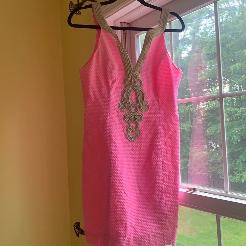 Lily Pulitzer pink dress size 8
